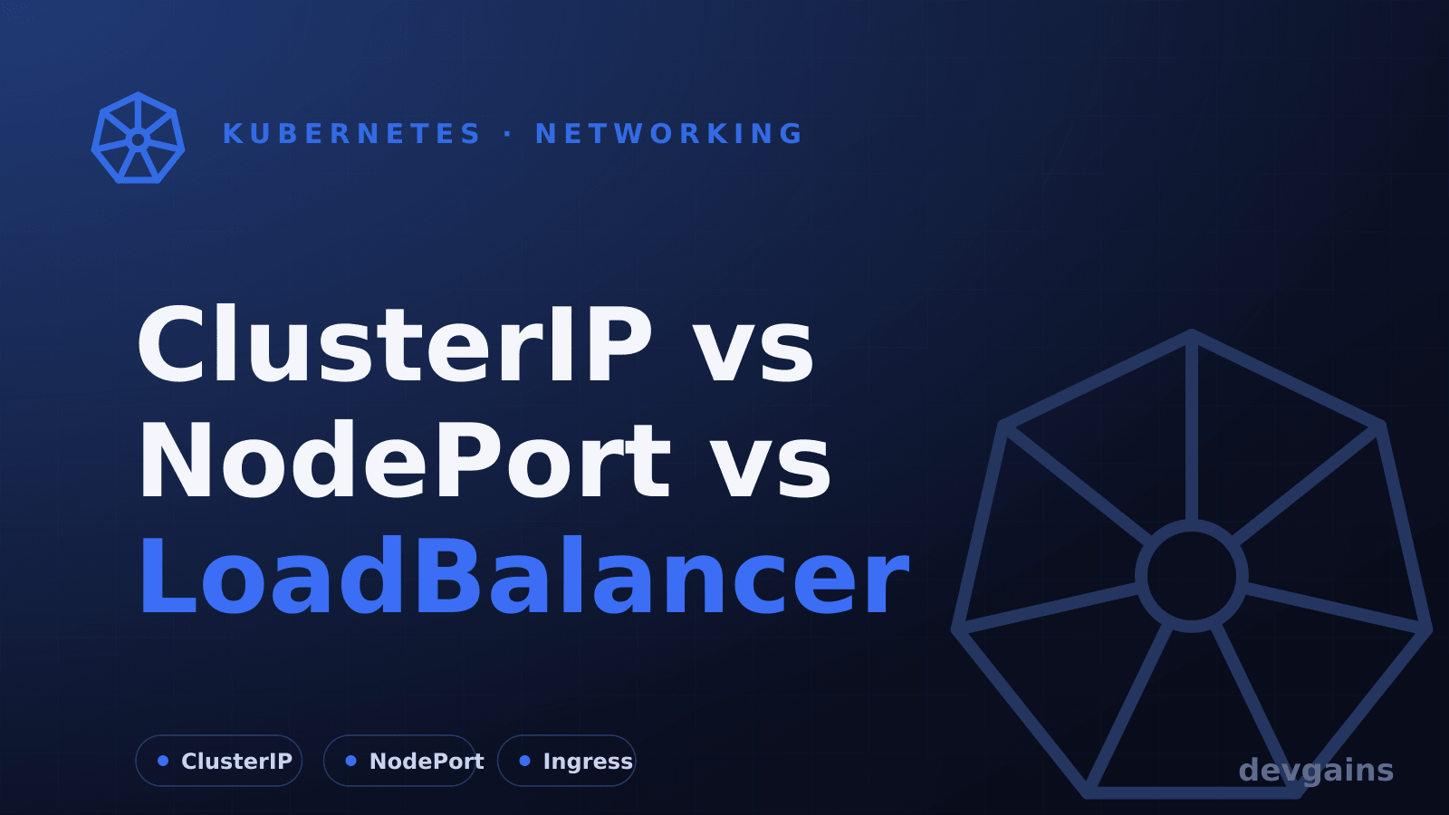 Kubernetes Services Explained: ClusterIP vs NodePort vs LoadBalancer